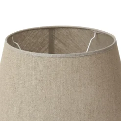 Abat-jour jute en lin D20cm