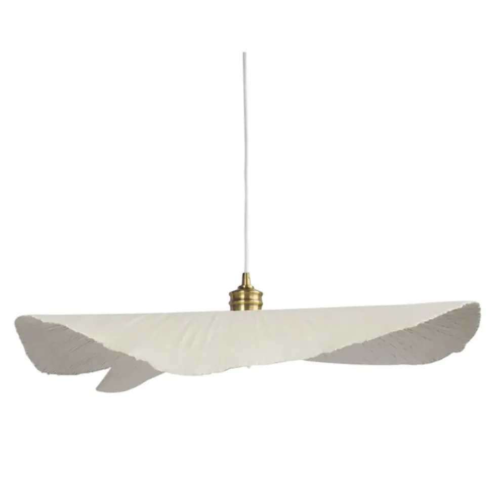 Abat-jour pour suspension blanc non électrifié d60cm - Louison