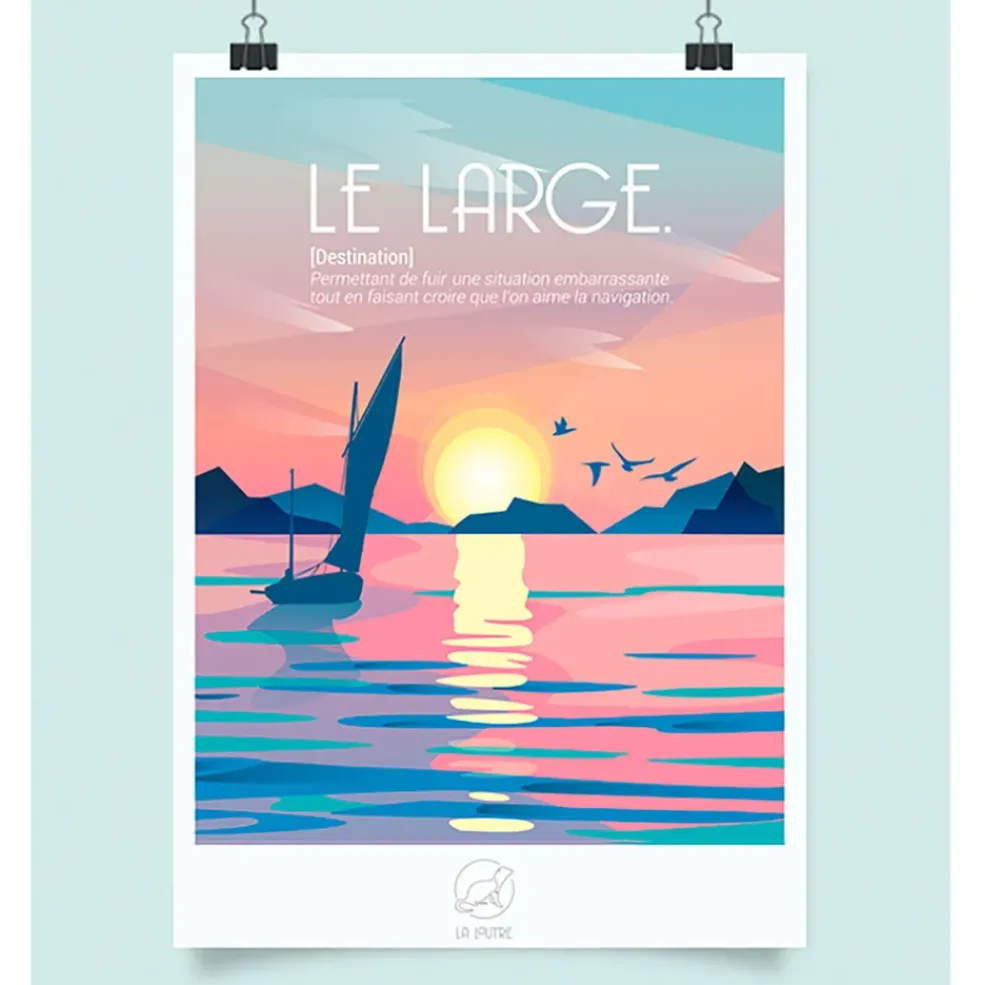 Affiche le large 42x59.4cm