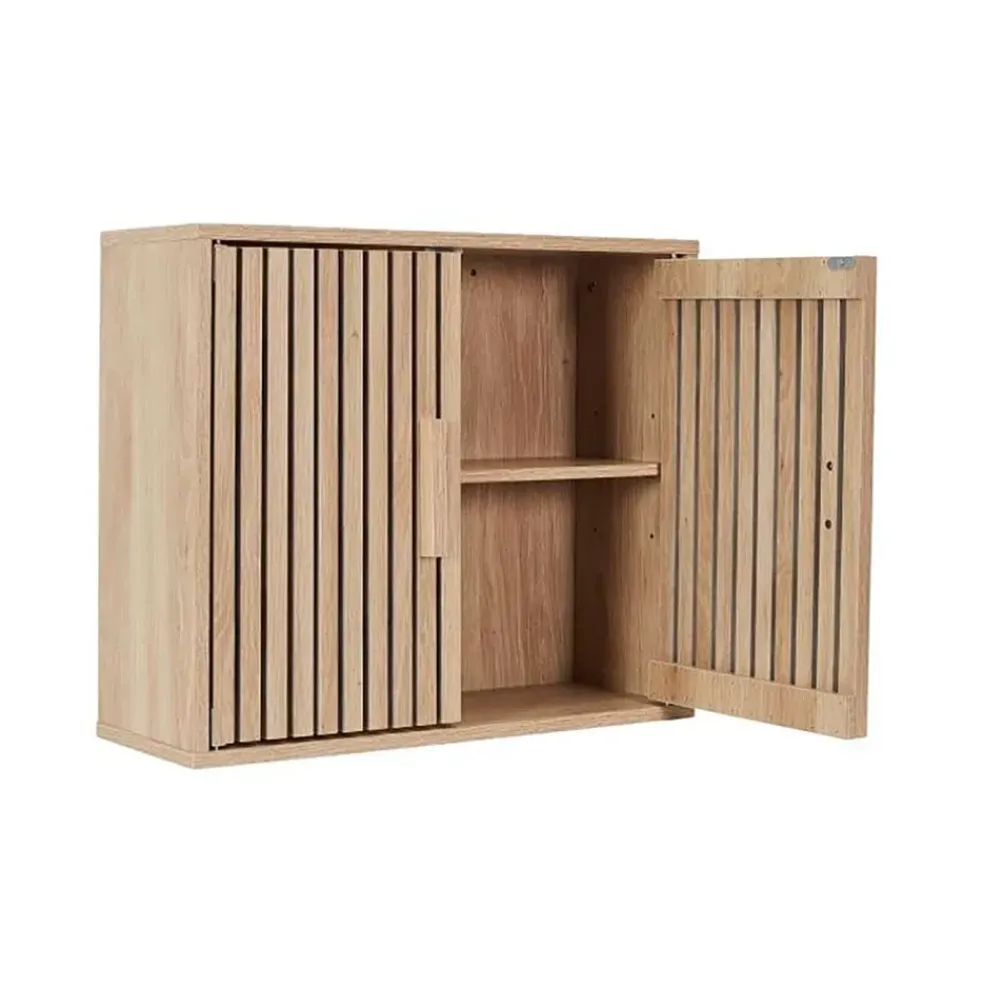 Armoire murale 2 portes en bois 60xh50cm - Kara