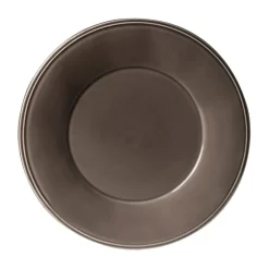 Assiette à dessert en faïence poivre d23.5cm - constance