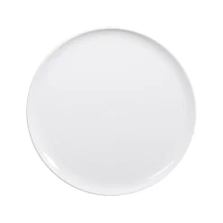 Assiette à dessert en porcelaine blanc d21.5cm - selena