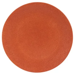 Assiette plate en gres terracotta d27cm - vesuvio