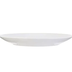 Assiette plate en porcelaine lisere doré d26cm