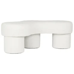 Banc bouclette et fer blanc - Organic