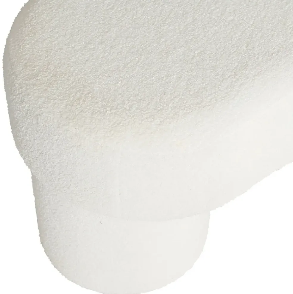Banc bouclette et fer blanc - Organic