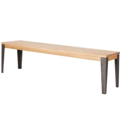 Banc en chêne massif - Manny