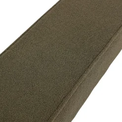 Banc en tissu bouclette kaki - Popy