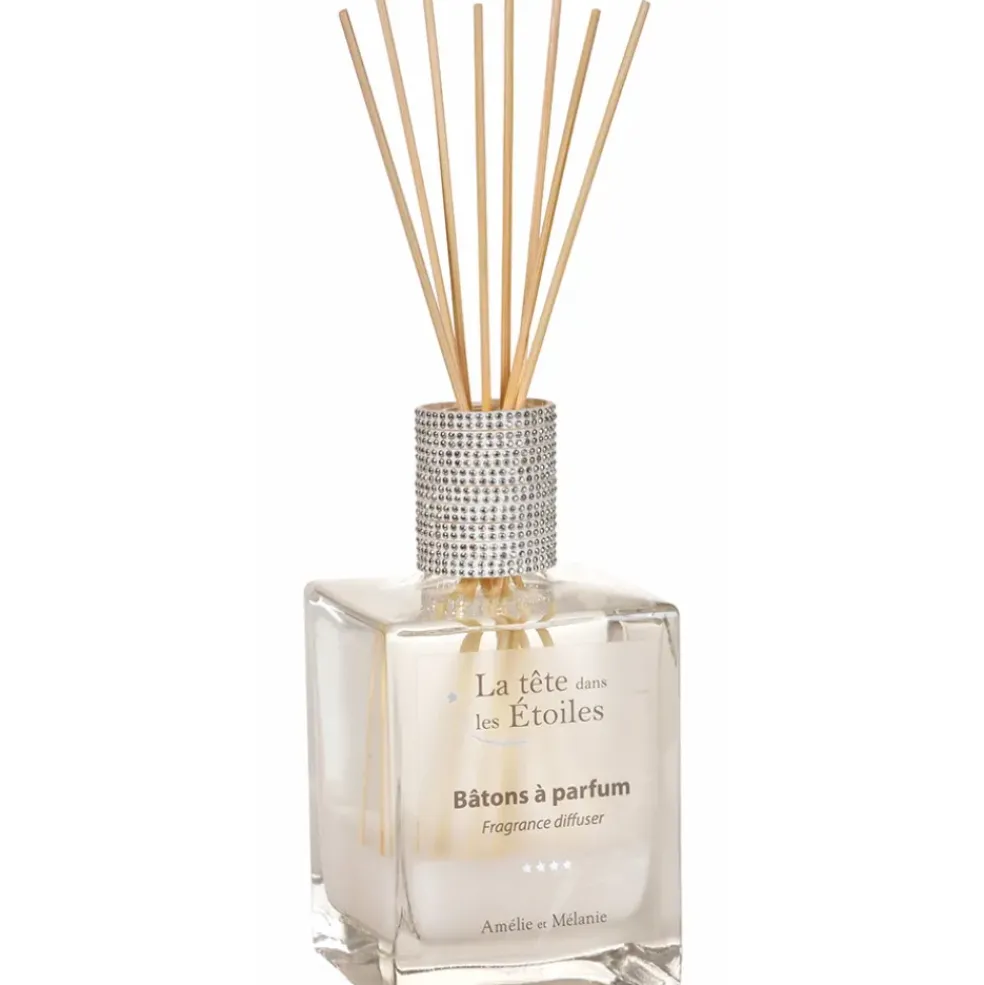 Baton à parfum poivre rose, rose, musc noir 400ml - La tête dans les étoiles