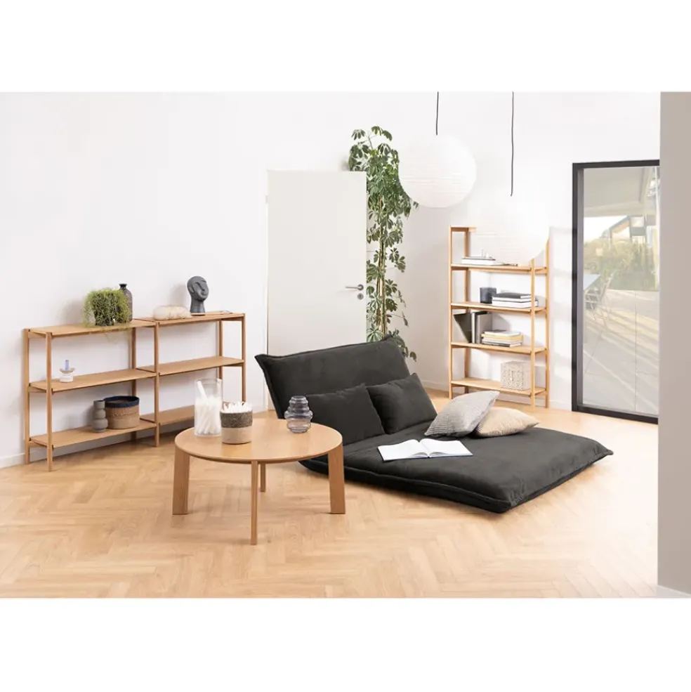 Bibliotheque en Bois Naturel - Braidwood