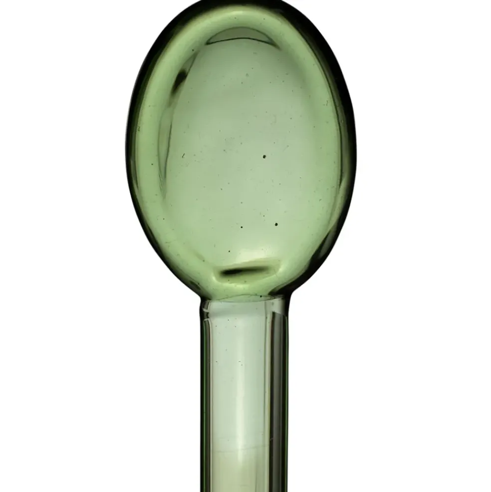Boite de 6 agitateurs a cocktail en verre multicolore l15cm - Colorea