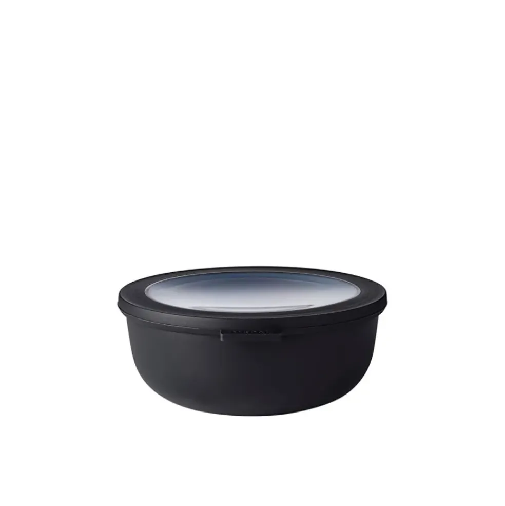 Boite de conservation ronde noir 125cl - Cirqula
