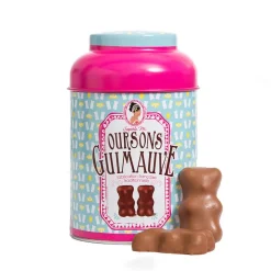 Boite métal oursons guimauve - 180 g