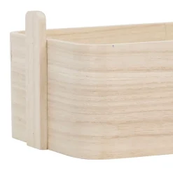 Boite rectangulaire en paulownia naturell - anordi