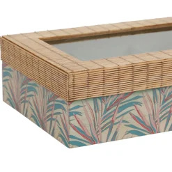 Boite the 6 compartiments tropic'art multicolore nature
