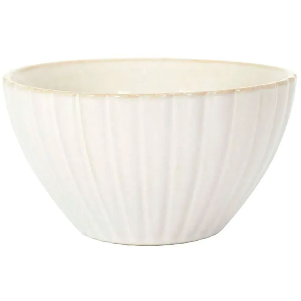 Bol en céramique beige d14.5cm - Vlora