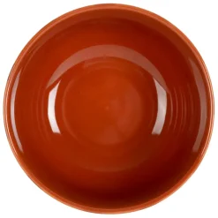 Bol en grès rayé émeraude et blanc 35cl - Alaria