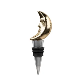 Bouchon bouteille lune doré - Tropic Étoile