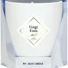 Bougie Bijou Bracelet Or bille noire Linge frais 45h