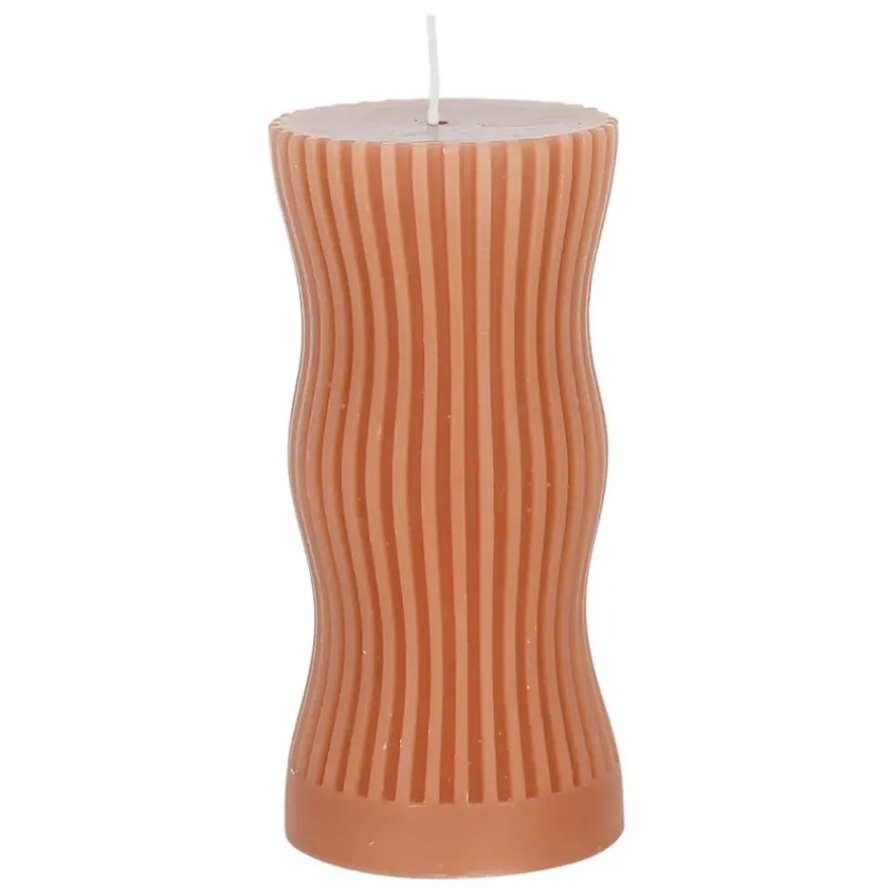 Bougie en cire marron - Organic