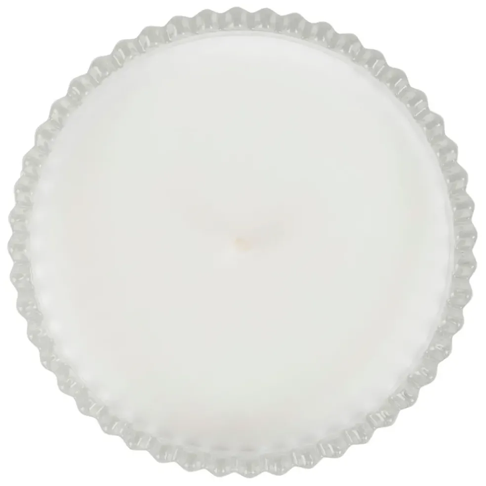 Bougie en verre senteur abricot 180g