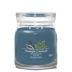 Bougie jarre parfumée Cedre marin 65h