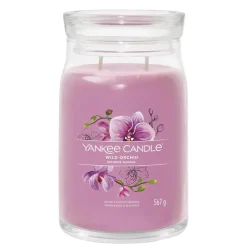 Bougie jarre parfumée Orchidée sauvage 100h