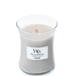 Bougie jarre parfumée Teck blanc 15h