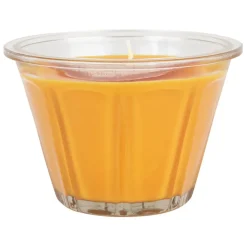 Bougie orange vanillee gourmande orange