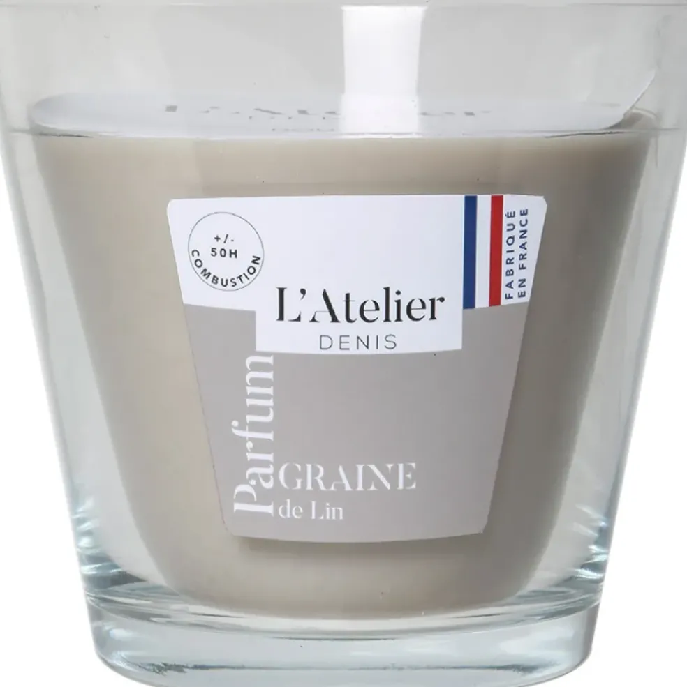 Bougie parfumée Graine de lin 50h
