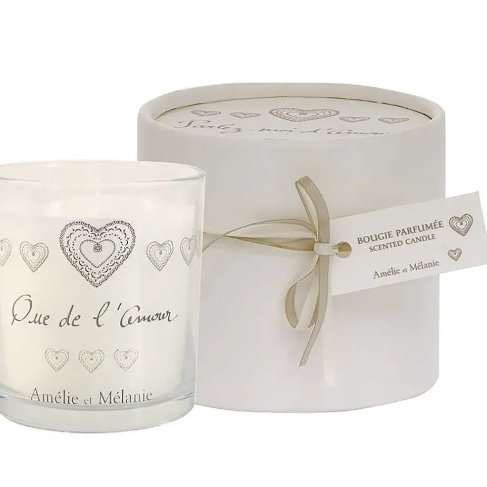 Bougie parfumée musc blanc 30h - Que de l'amour