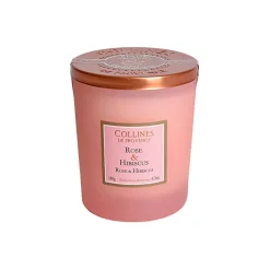 Bougie parfumée Rose et Hibiscus 40h