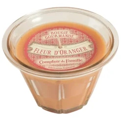 Bougie senteur fleur d'oranger