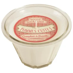 Bougie senteur pommes cuites