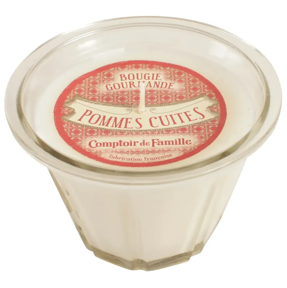 Bougie senteur pommes cuites