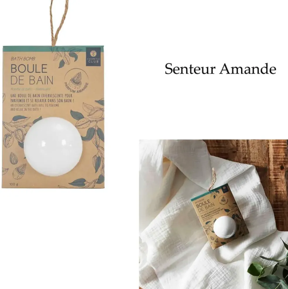 Boule de bain amande 100g