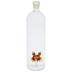 Bouteille crabe en verre borosilicate 1.5l - Océan