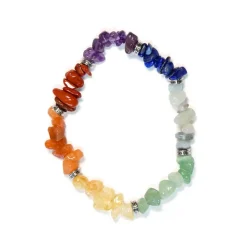 Bracelet 7 chakras mix chips