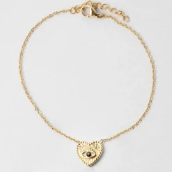 Bracelet en acier inoxydable doré l16cm