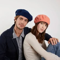 Béret Curcuma Laulhère 100% laine de Merinos - Taille unique