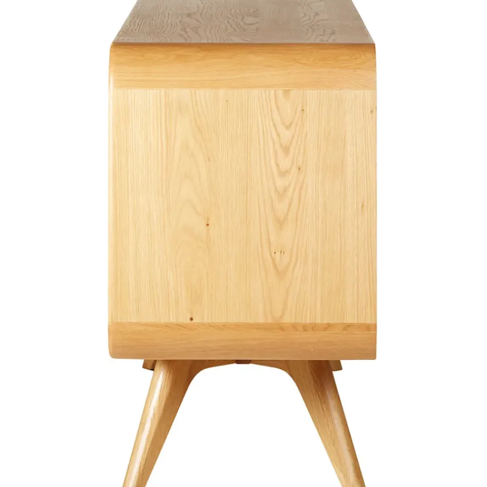 Buffet 4 portes en chene naturel l200cm - Sublime