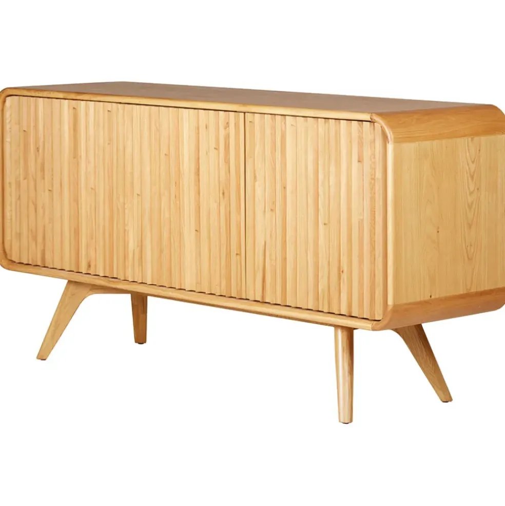 Buffet 3 portes en chêne naturel L165cm - Sublime