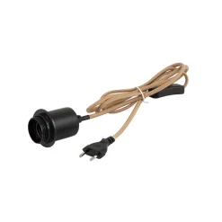 Cable éléctrique avec interrupteur 2m naturel