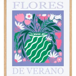 Cadre bogota verano 40x50cm lario chene