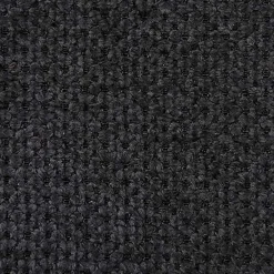 Canapé d'angle gauche 5 places André - tissu texturé - Crown moutarde