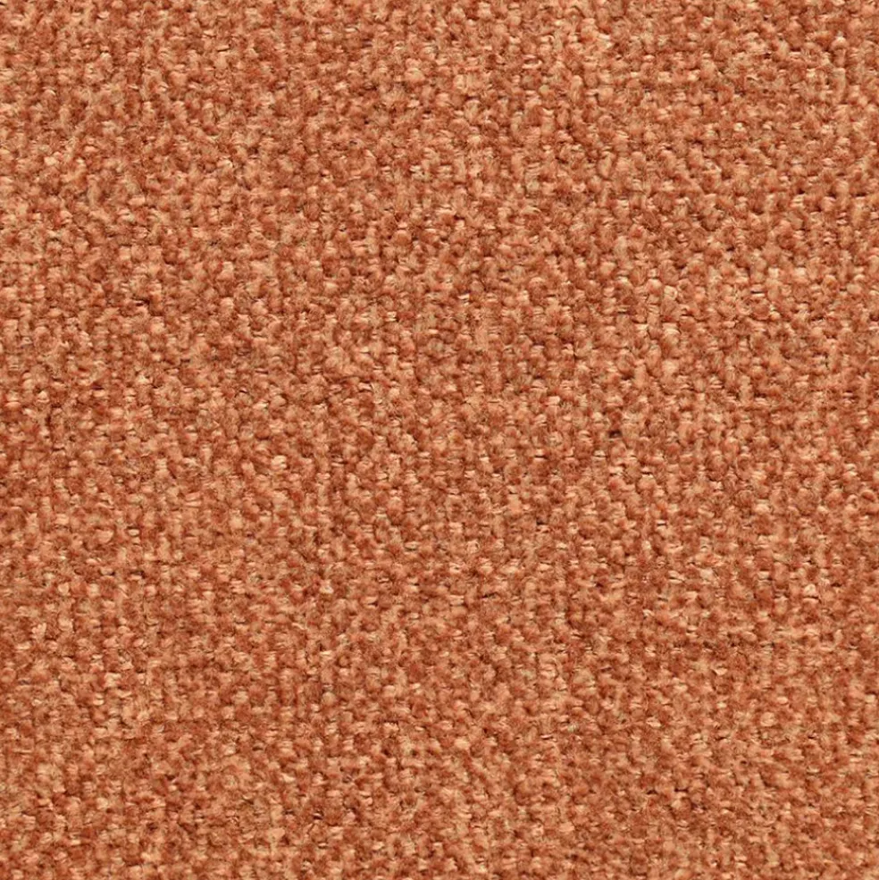 Canapé modulable 3 places terracotta avec pouf - Andrea