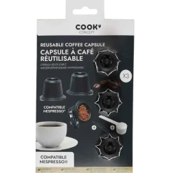 Capsule reutilisable nespresso x3