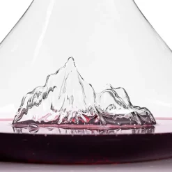 Carafe à decanter Mont Blanc - Topographic