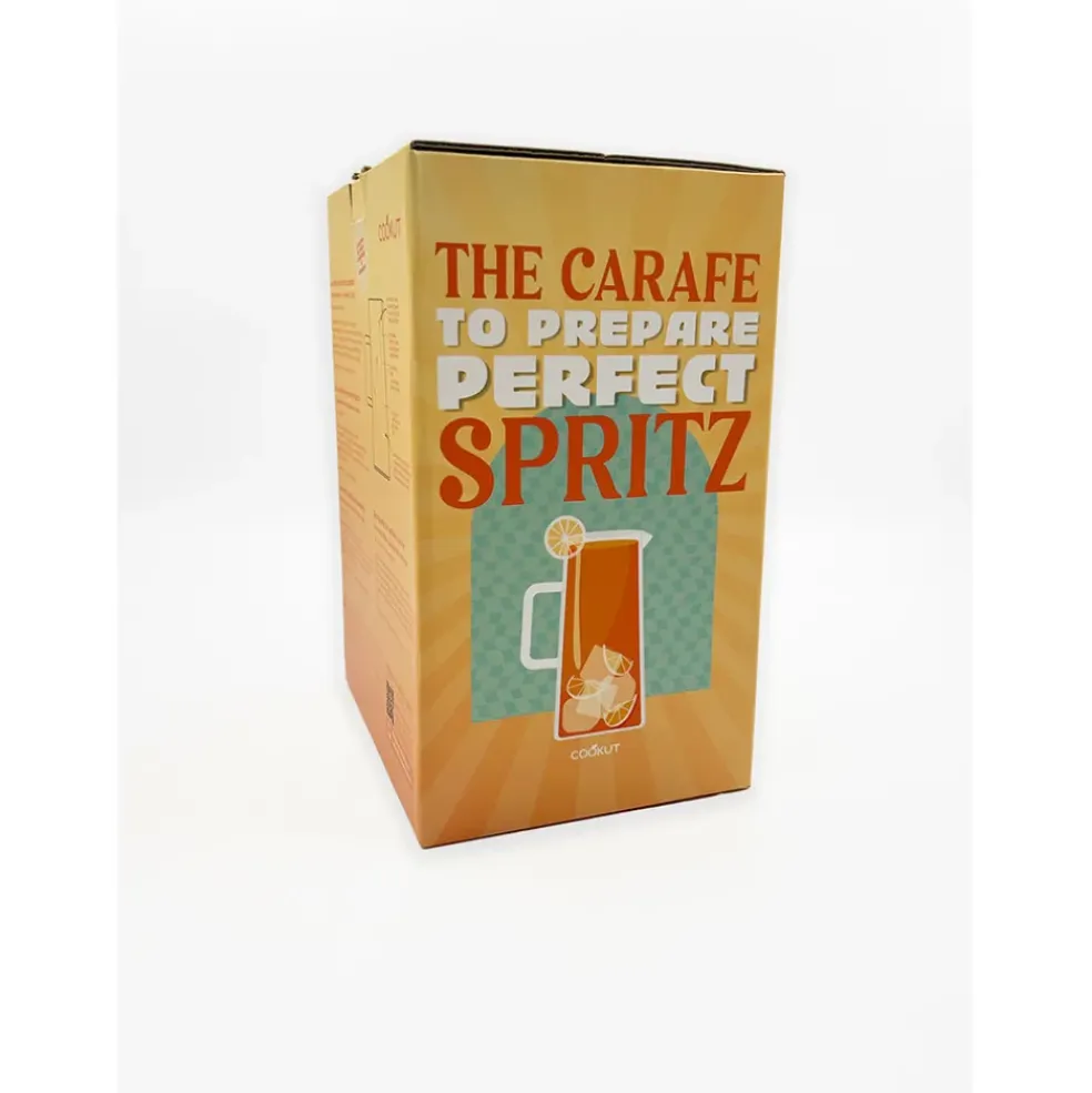 Carafe à spritz en verre 1L