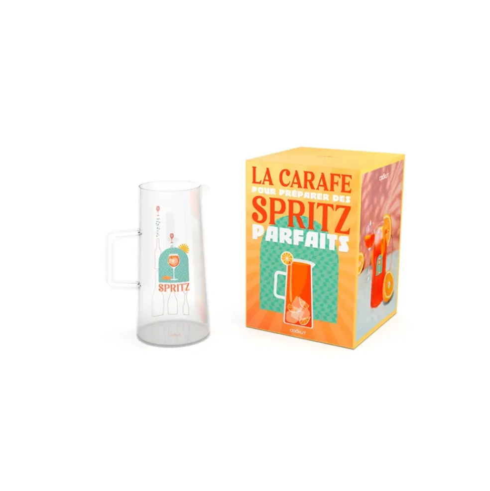 Carafe à spritz en verre 1L